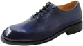 Premium Men's Genuine Leather Handmade Brogue Oxfords – Classic Lace-Up Formal Derby Shoes, Comfortable Round Toe Lug Sole Height-Increasing Footwear for Business, Work, and Office Wear